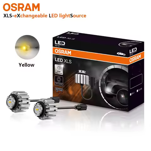 OSRAM LED XLS L1 LED Fog Lamp L1CY 2700K Yellow Color Car Upgrade Exchangeable LED Light Source 12Y3