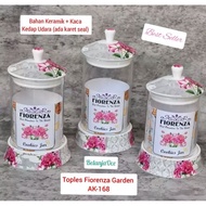 Toples Kaca Fiorenza Set 3 Pcs / Toples Christy (ORIGINAL)