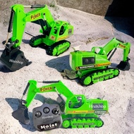 POWER TRUCK Backhoe Construction Vehicles Excavator Remote Control Car Beautiful Colors