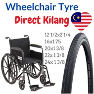 Wheelchair Tyre 12 16 20 22 24 inch Tire Pharmacy Wheelchair Tyre 20 x 1 3/8