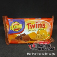 MAKANAN RINGAN BISKUIT HATARI TWINS CHOCOLATE & ORANGE 190GR