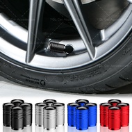 4pcs Aluminum Car Tire Anti-dust Cap Car Valve Protect Cap for Citroen C1 C2 C3 C4 C5 C6 C8 C4L DS3 