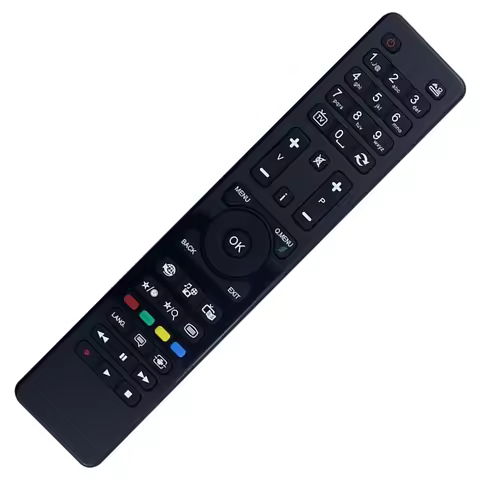 RC4860 Remote Control Compatible with Hitachi Telefunken TV 32TFNSFVPFHD/42HXT12U/28HXJ15UA Spare Pa