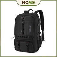 NOMO 50-80L Beg Waterproof Travel Backpack Men Beg Galas Lelaki Travel Backpack Men 17inch Laptop Ba