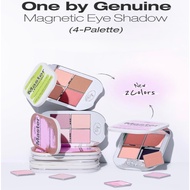 [TOOQ] One by Genuine Magnetic Eye Shadow Palette – 4 Colors  K-Beauty Palette