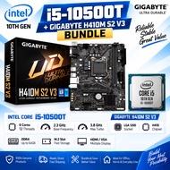Intel Core i5-10500 / i5-10500T + GIGABYTE H410M S2 V3 Motherboard Bundle | LGA1200 DDR4 Combo Set