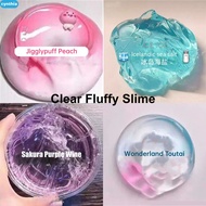 Slime Glue Toys Antistress Clear Fluffy Slime Kit Foam Putty Plasticine Cloud Slime Clay Educational
