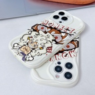 Anime Luffy Gear 5 Nika Form Casing for Apple iPhone 17 Air 16 15 14 13 12 Mini 11 Pro Max X XR XSMA