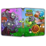 Plants vs. Zombies Replanted Custom Made G2 Steelbook Case PS5/PS4/Xbox