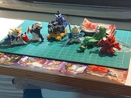 清位，絕版SD高達扭蛋全7種