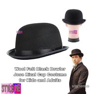♞Bowler Cap Jose Rizal Cap Costume Hat For Kids and Adult 2 size