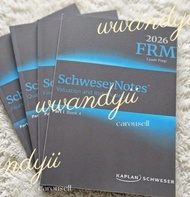包順豐 2026 FRM Part 1 / 2  Kaplan Schweser Notes