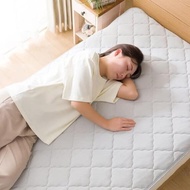 ニトリ 両面使える 敷きパッド モチモチ n-s Nクール グレー ダブルサイズ NITORI 7565633