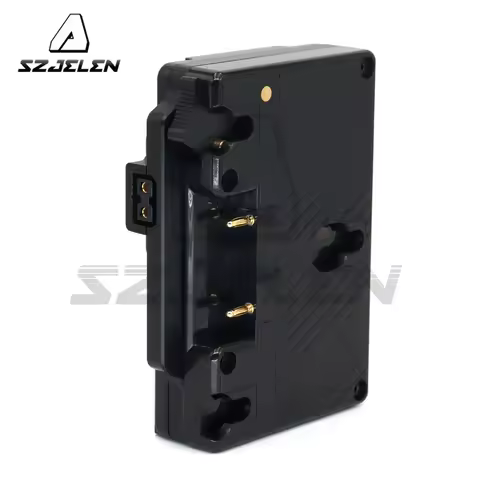 Gold-Mount to V-Mount (Male and Female) Battery Adapter Board Converter Compatible With Anton Bauer，