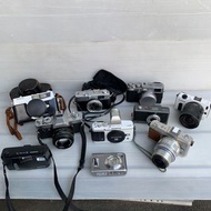 Canon Olympus Minolta Petri Fujifilm 等二手相機 大量 各型號都有 舊相機 Fujifilm x1000 / Natura Classica / Finepix / OLYMPUS AF-10 / PEN E 等等