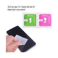 5 set Anti bacteria Screen/Tempered glass Cleaning wipes for mobile phone/Tablet/Pc Desktop/Laptop