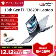 [Delivery in 72 Hours]Machenike Light 16Air Intel Core i7 Laptop i7 13620H / AMD Ryzen5 7640HS 16 in