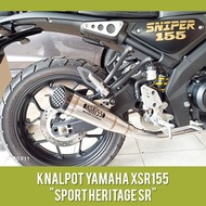 Yamaha xsr155 xsr 155 Exhaust model Sport Heritage SR PNP