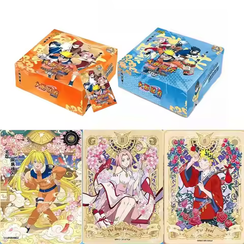 KAYOU Genuine Naruto Cards Chapter of Soldiers - 8th Edition Shippuden CR MR Naruto Sasuke Anime Per