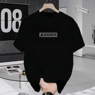 Men's Distro t-shirts, Silver Motif Block Short t-shirts, Men's Tops Wanita SML XL XXL 3XL 4XL 5XL P