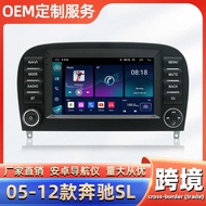 Suitable for 0 5-1 2 Mercedes-Benz SL with Buttons 23cm Android W I F G P Player Large Screen Naviga