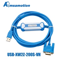 USB-XW2Z-200S-VH สายลงโปรแกรมสำหรับ Omron CQM1H CPM2C ชุด PLC ดาวน์โหลดข้อมูลสาย USB พอร์ต