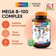 Holistic Way Mega B-100 Complex - Vegan (60 Tablets)