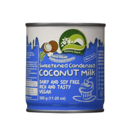 เนเจอร์ชาม นมข้นหวานจากมะพร้าว 320 กรัม - Plant Based Condensed Coconut Milk Sweetened Natures Charm