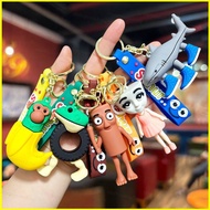 Italian Brainrot Keychain Tralalelo Tralala Pendant Boneca Ambalabu Accessories Anime Periphery