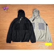 ST0NE lSL@ND UPF50+ UV Jacket Men's Hiking Jaket Slim Fit Windbreaker Unisex Sun Protection Sports J