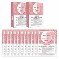 Bio-Collagen Face Mask  มาส์กคอลลาเจน   ให้ความชุ่มชื้น 1 กล่องมี 5 ชิ้น face mask และบำรุงผิว SOULG