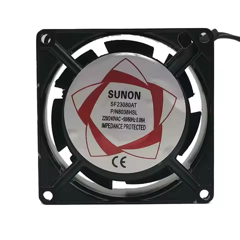 SF23080AT P/N8038HSL 8cm 8038 80mm 80*80*38MM fan AC 220V/240V Metal frame for fish tank cabinet coo