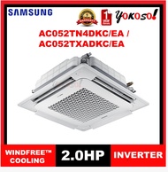 Samsung AC052TN4DKC/EA &amp; AC052TXADKC/EA 2.0HP 4-Way WindFree™ Inverter Cassette Air Conditioner