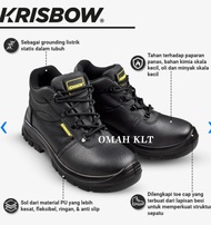 KRISBOW Sepatu Safety Maxi Sepatu Pengaman 6inch