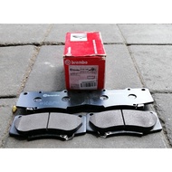 ผ้าดิสเบรคหน้าBrembo toyota vigo  Fortuner revo 4wd prerunner ปี2008-2021 รุ่นBrembo blackจาน 319 มิ