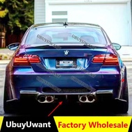 On sale For BMW E92 E93 M3 Rear Bumper (Not For MT) Real Carbon Fiber Rear Bumper Diffuser Lip Spoil