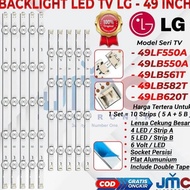 BACKLIGHT TV LED LG 49 INC 49LF550 49LB550 49LB582 49LB620 49LF 49LB
