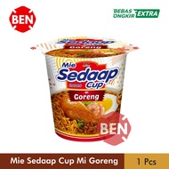 Mie Sedaap Cup Mi Goreng 1 Pcs - Instant Instan Cup Dus Murah Wings