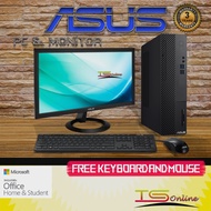 ASUS DESKTOP PC S500SA-0G6400024TS  With Monitor (INTEL PENTIUM G6400/4GB/256GB SSD/WIN10/3YRS)+MS O