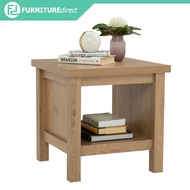 Furniture Direct ROHAN thicker frame Bedside Table Side Table-Oak