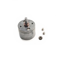 mn99s wpl metal gearbox reduction gearbox for 370 motor 21 35 45 ratio gearbox