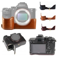 Retro Pu Leather Camera Bag Body Case For Sony A9 A7 A7R A7S A7 IV III II A7R4 A7M3 A9M2 A7M2 A7RM2 