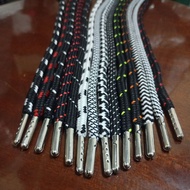 Premium silver aglet hoodieTALI silver aglet patterned strap/