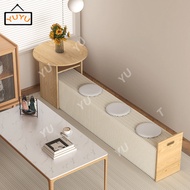 Bench Lazy Sofa Bench Coffee Table Bench Corrugated Paper Bench Multifunctional Low Bench Accordion 