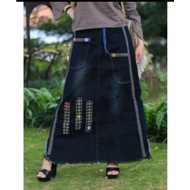 Long jeans skirt/ jeans skirt x/ jeans skirt straight jeans skirt Jumbo Straight Jeans Skirt