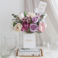 LAVENDER PURPLE | XL Paris Vase Flower for Decoration