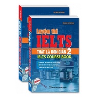 Books - IELTS Test Set Is Simple - IELTS Course Book (Full Set of 2 Books - Use With App)