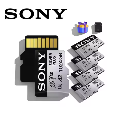 Original SONY 1TB 512GB 256GB 128GB 64G Micro TF SD Card High Speed Class Flash Memory For Phone Cam