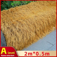 Synthetic Thatch Grass Roof Inch Mexican Yellow Artificial Straw Roll for Tiki Bar Hut Patio Party P
