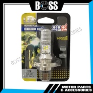 [APPI] H4 LED Head Lamp Bulb Mentol Lampu Depan SRL115(FI)/LC135(V4)/Y15ZR/DASH/RS150/VF3I(12V5W-Whi